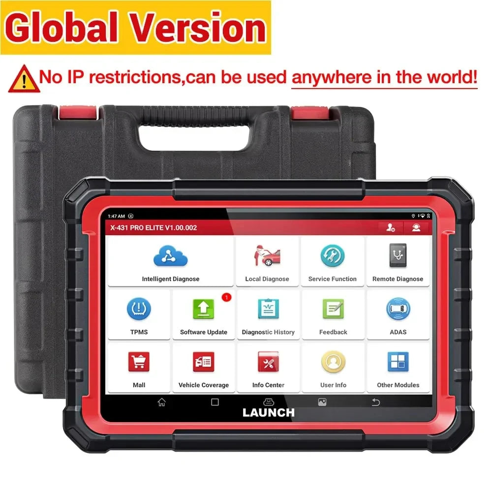 LAUNCH X431 Pro Elite OBD2 Diagnostic Scanner For All Systems