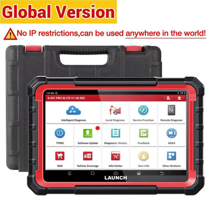 LAUNCH X431 Pro Elite OBD2 Diagnostic Scanner For All Systems