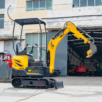 Customized 1.5ton Micro Mini Excavator Quick Start Stable Power Output Custom Color For Greenhouse & Small Farm Construction
