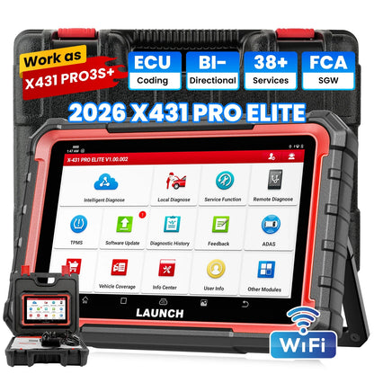 LAUNCH X431 Pro Elite OBD2 Diagnostic Scanner For All Systems