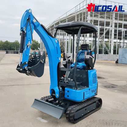Mini Excavator Prices CE Euro Diesel Engine Bagger 1.8 ton 1.5 t 2 ton Multifunctional Mini Excavator