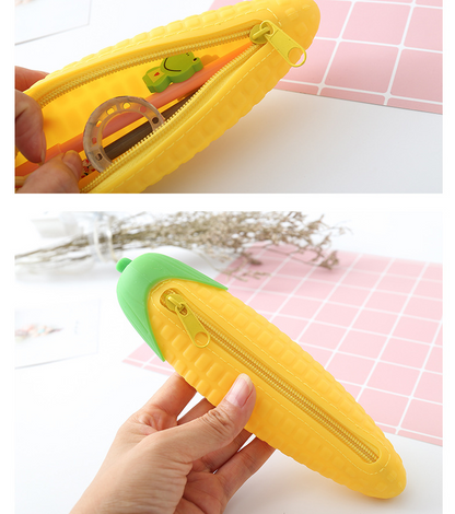 Corn Pencil Case - Cute Design for School Supplies