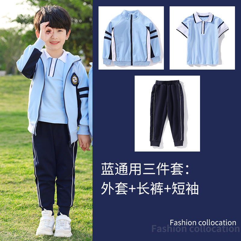 Spring and Autumn School Uniforms for Kids and Teachers