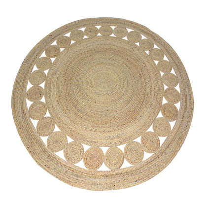 Natural Jute Area Rug for Living Room and Office