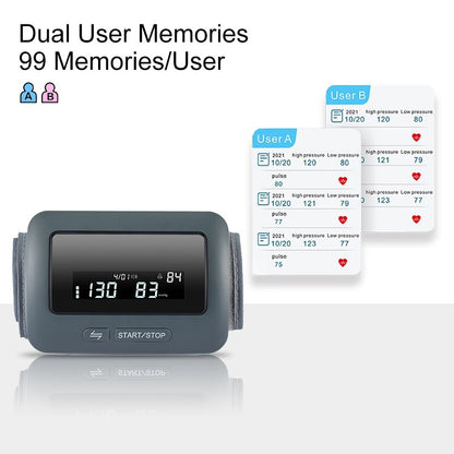 All-in-One Portable Blood Pressure Monitor with Backlight