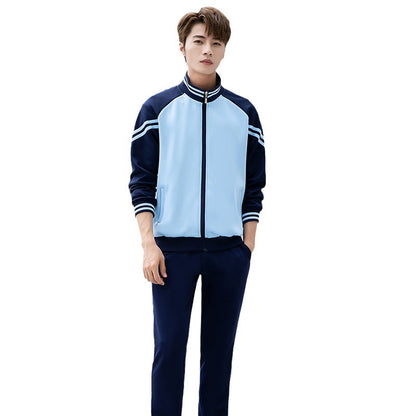 Spring and Autumn Middle School Long Sleeve Sports Set