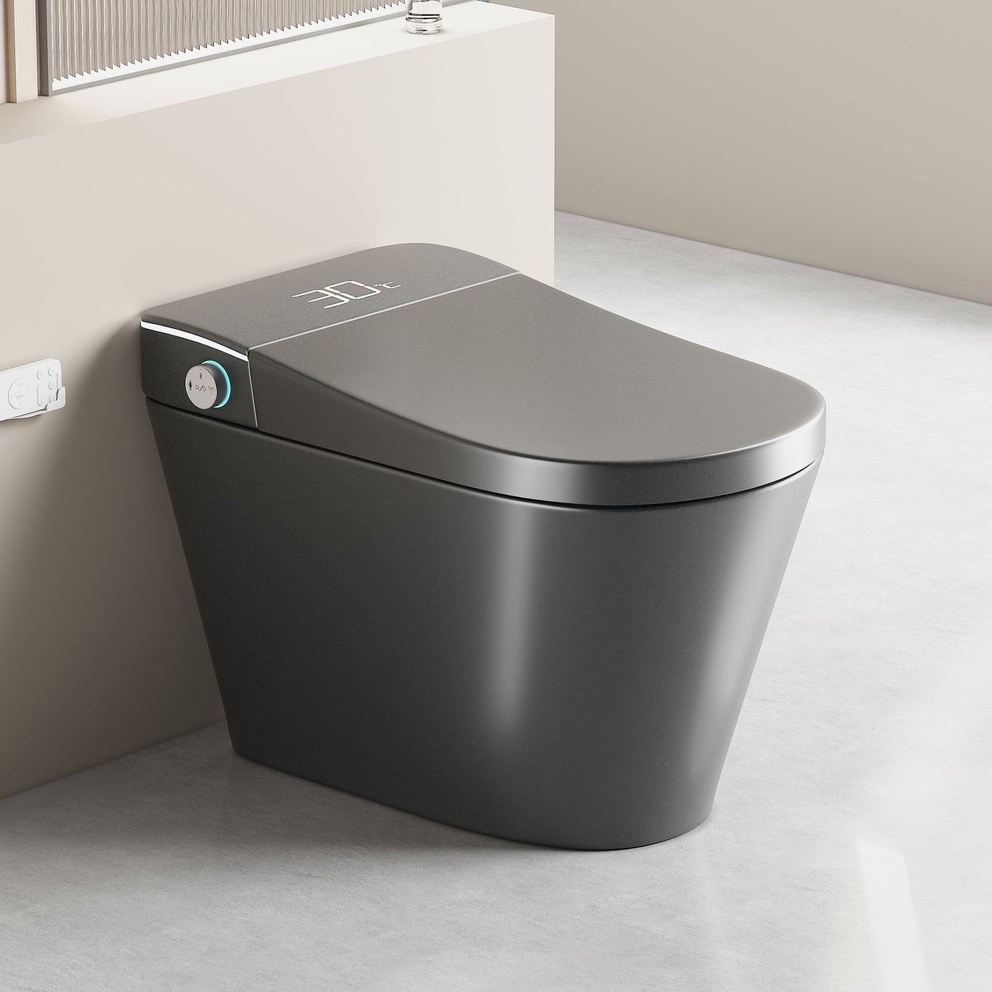 Unique Smart Toile with Integrated Bidet