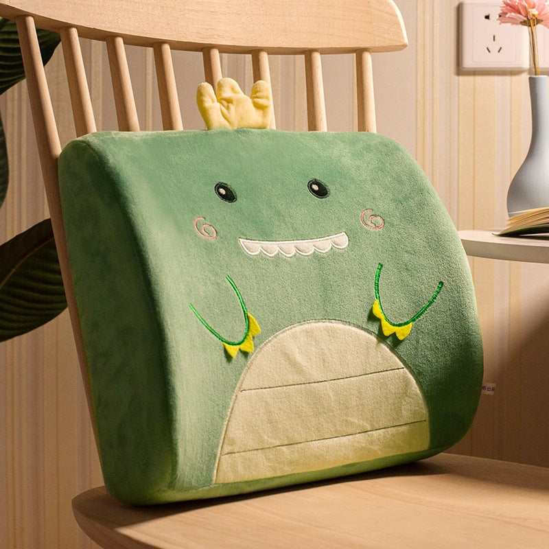 Office and Car Lumbar Support Cushion Pillow