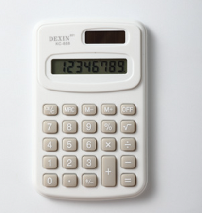 Cartoon Mini Handheld Calculator for Students and Office