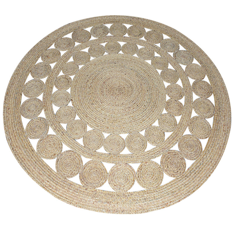 Natural Jute Area Rug for Living Room and Office