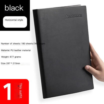 A4 Thick Large Notebook for Office and Business Use