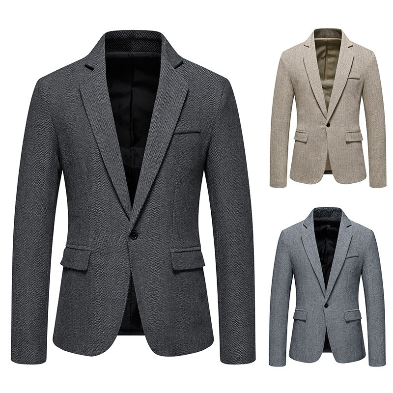 Thickened Casual Suit for Business and Office Wear