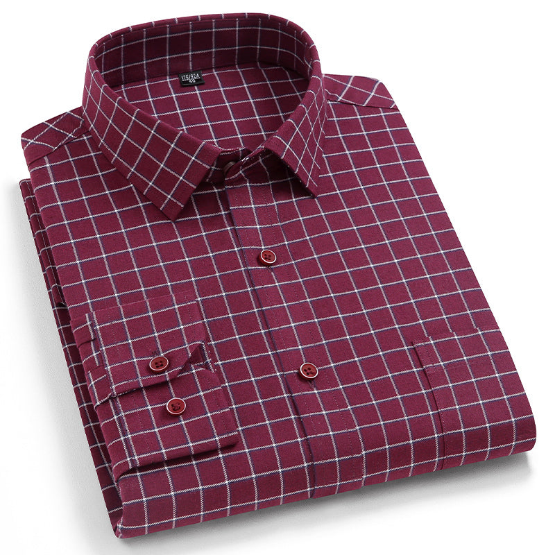 Men's Cotton Shirt - Casual and Stylish for Office Wear