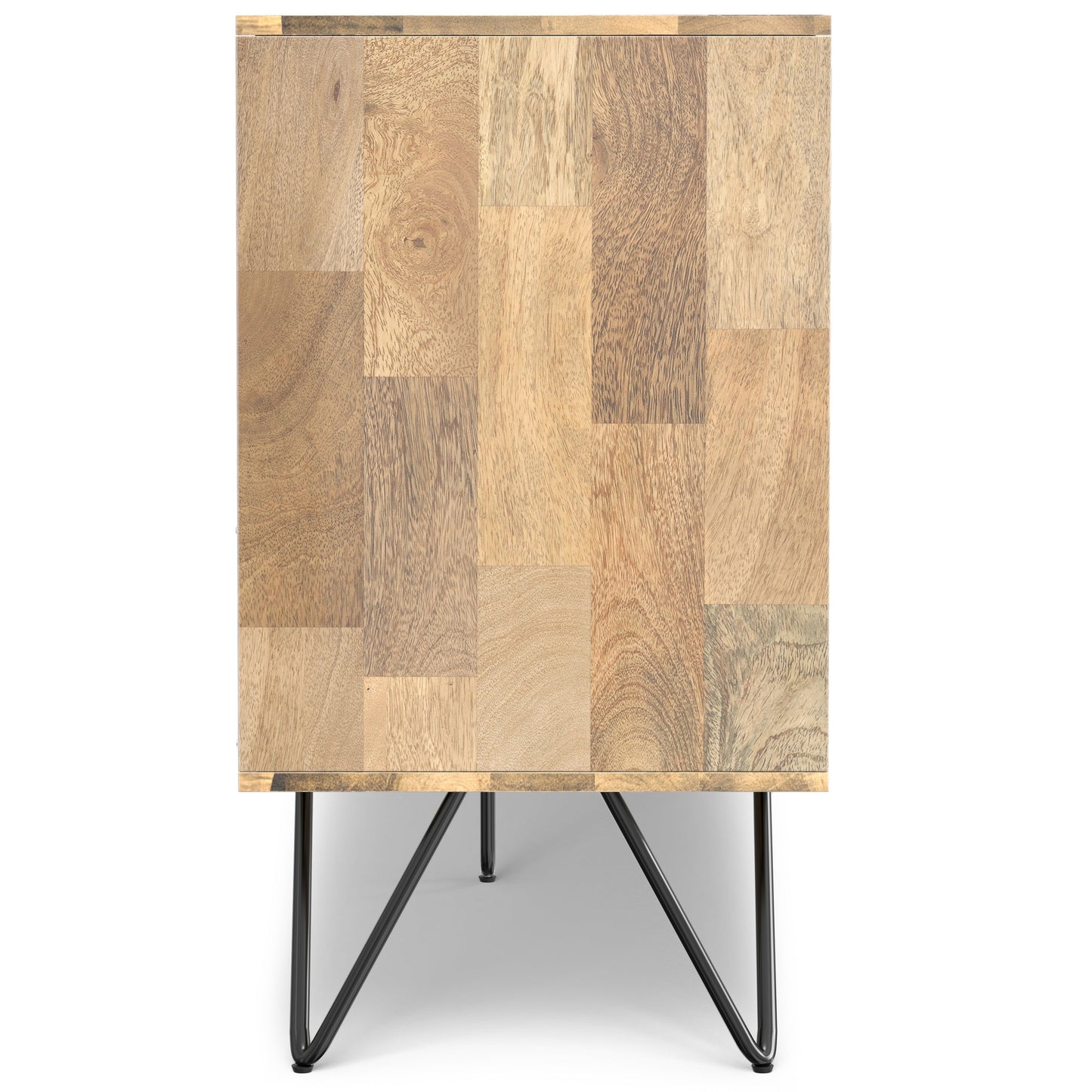 Hunter 60 Inch Wide Solid Mango Wood 3 Door Sideboard Buffet