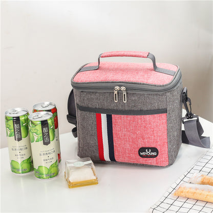 Insulated Lunch Bag with Thick Aluminum Foil - Large Capacity